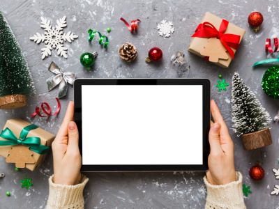 Weihnachtliche Tablet Rallye
